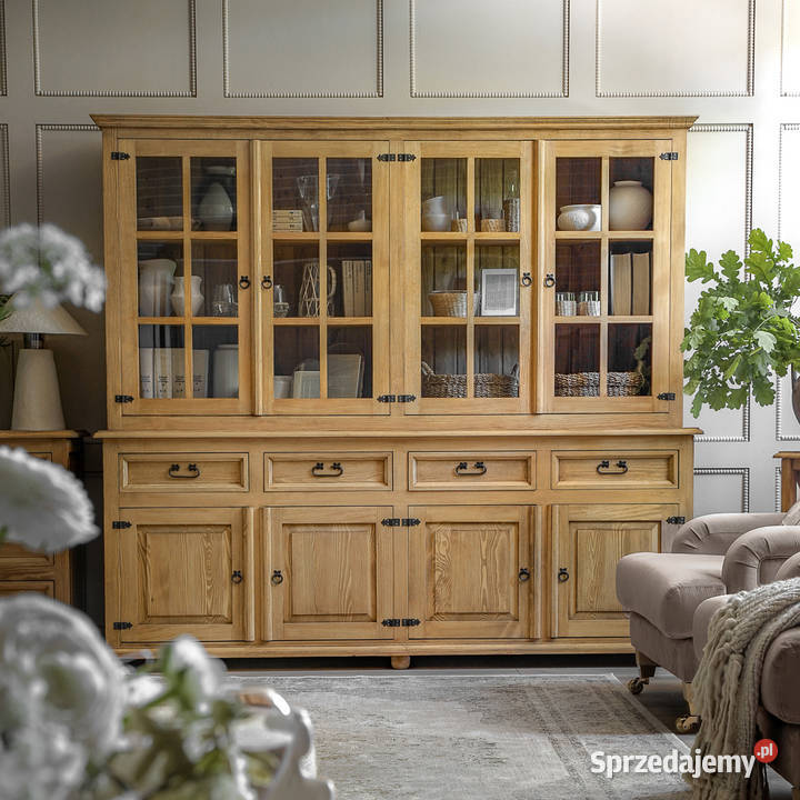 biblioteczka drewniana w stylu vintage 57cm Maków Podhalański