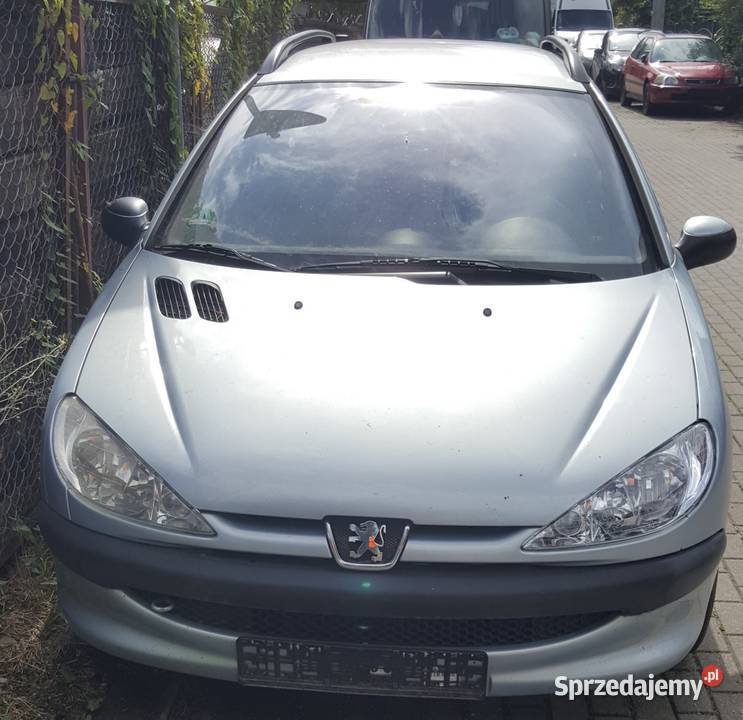 Peugeot 206 sw kombi 2003 r 14b tanio okazja lakier metallic Zgorzelec