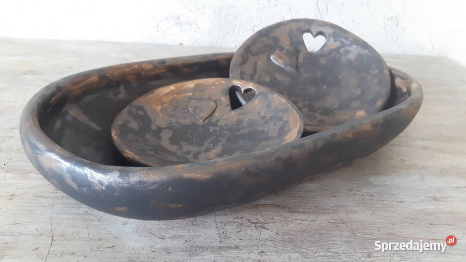 Naczynia ceramiczne ręcznie wykonane Rękodzieło