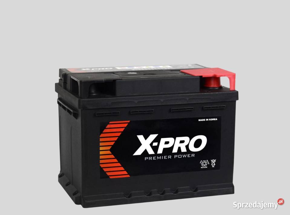 788x645x112 Akumulator XPRO 60Ah 540A EN niski Pozostałe Motoryzacja Konin