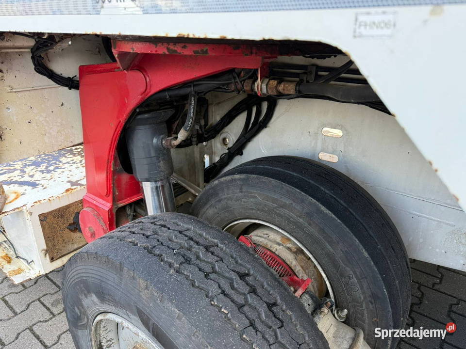 Naczepa Tiefbett 3 osiowa do przewozu maszyn Warszawa