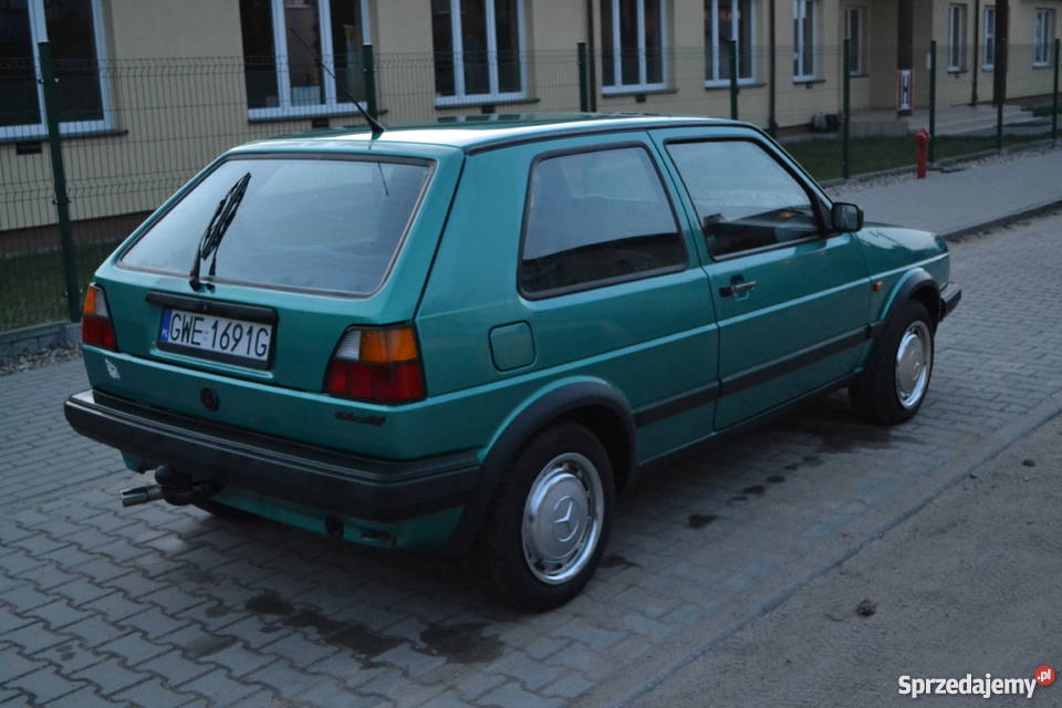 VW Golf II Automat Rok produkcji 1991 Strzebielino