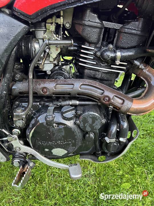 Kawasaki klr 600 A Enduro Cross Oryginał czarny dolnośląskie Jelenia Góra