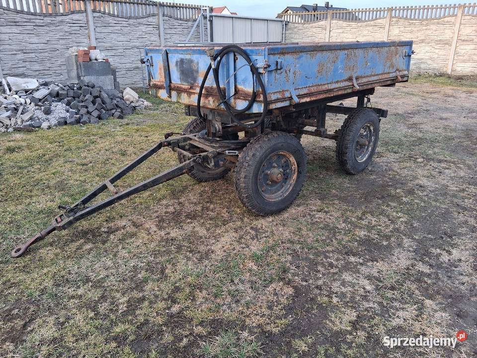 Przyczepa wywrotka rolnicza Multicar HM2011 do Przyczepy rolnicze Przyczepy rolnicze wielkopolskie Żydowo