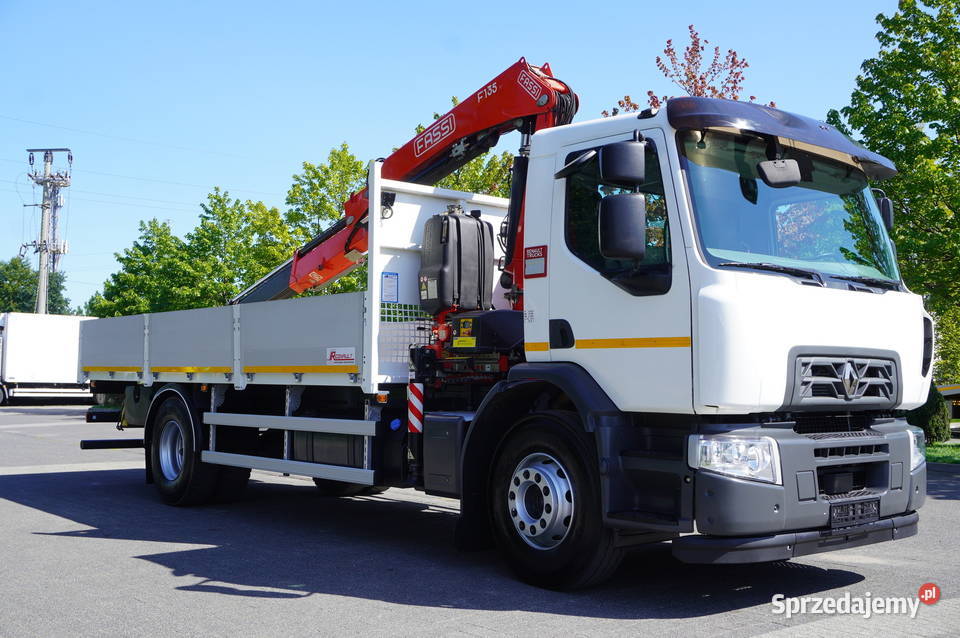 Renault C280 DTI 8 HDS Fassi 56 t Zasięg 8 m Dźwigi samochodowe małopolskie