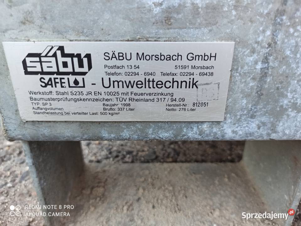 Wanny wychwytowe ociekowe Tryńcza