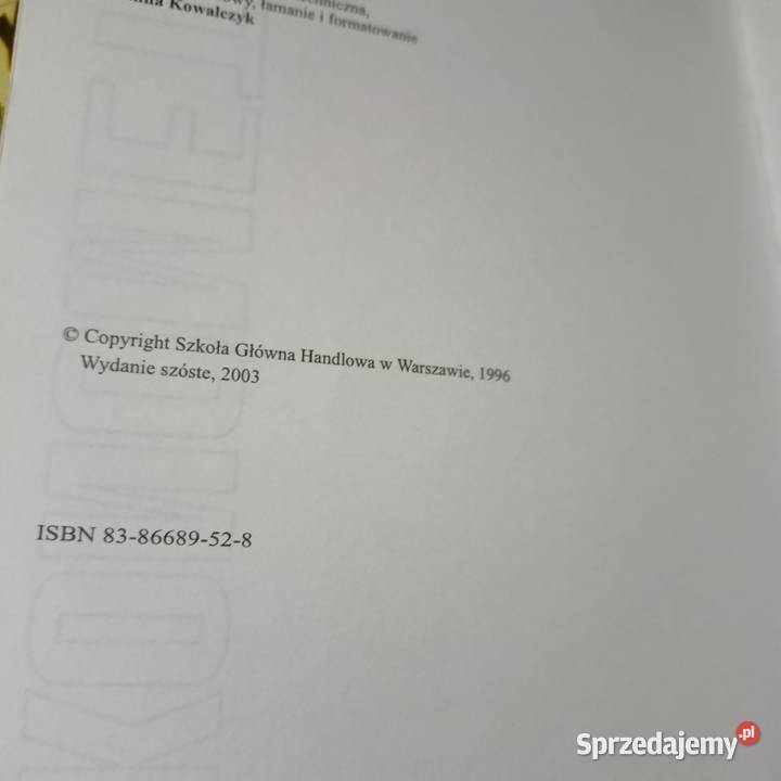 Ekonometria podręczniki szkolne akademickie Warszawa