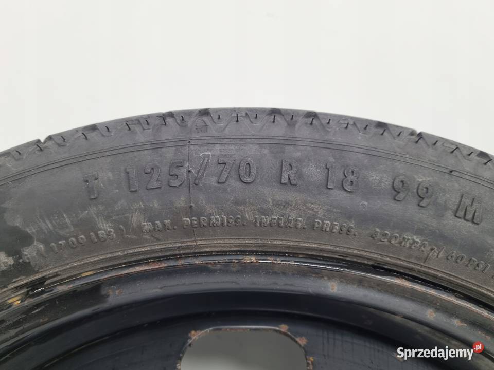 KOŁO DOJAZDOWE ZAPASOWE Audi Seat Vw Golf V