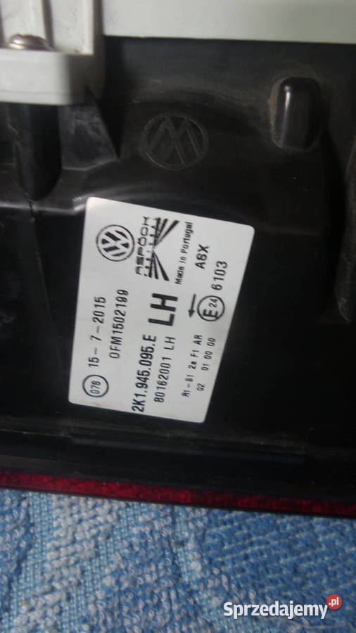 Vw Caddy III FL tylnia lewa Oświetlenie łódzkie Łódź sprzedam