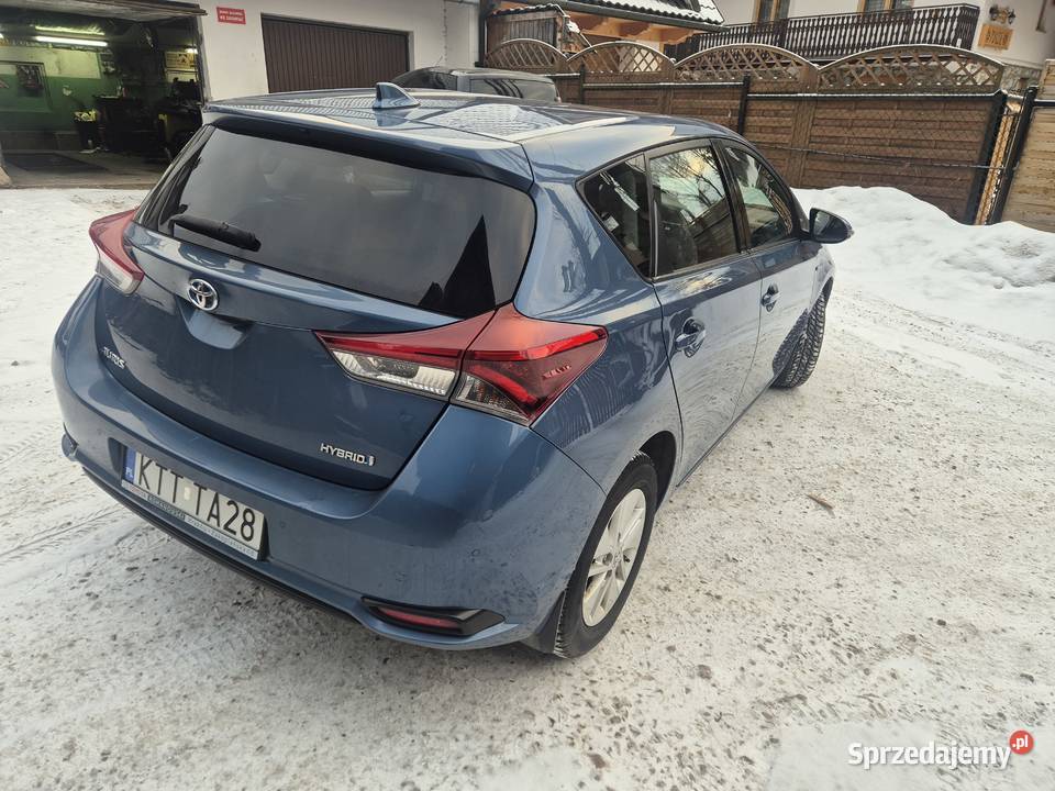 Toyota Auris 18 Hybryda małopolskie Zakopane