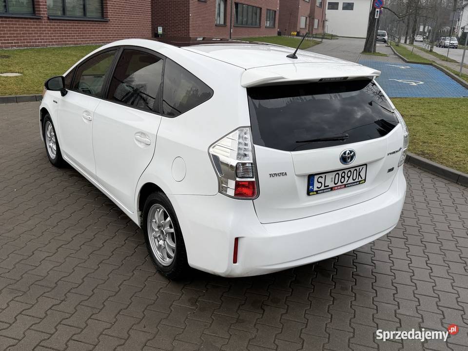 Toyota Prius 7 Osób GazHybryda ogranicznik prędkości Ruda Śląska sprzedam