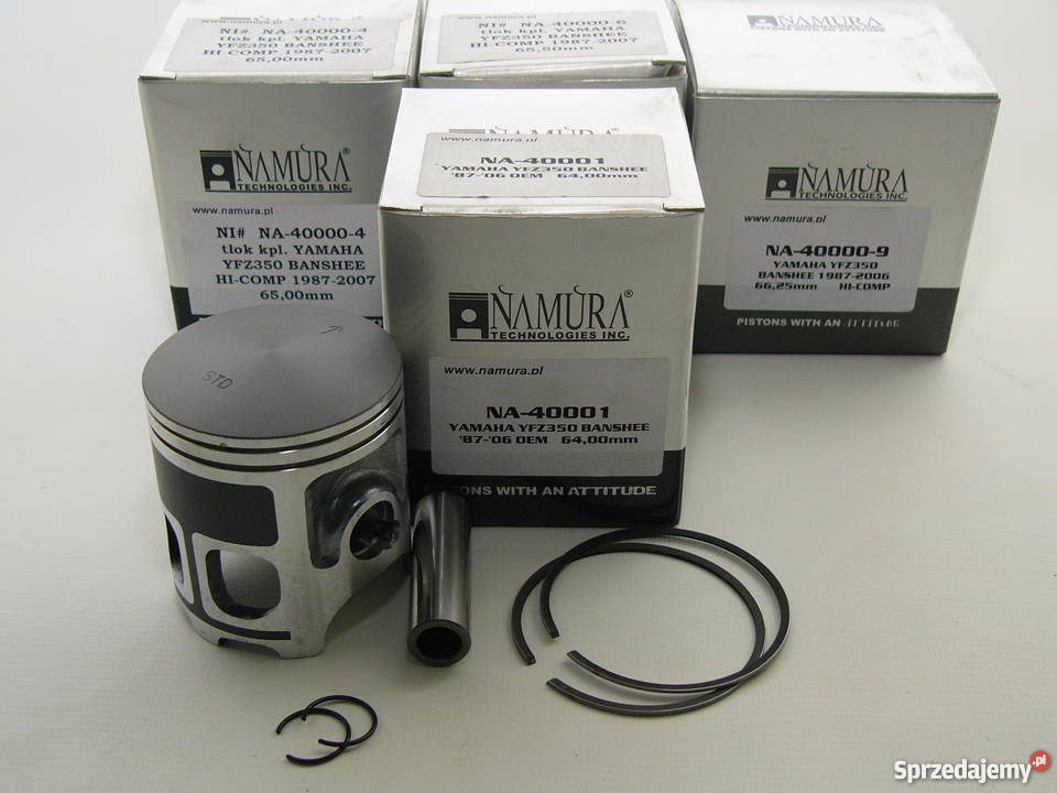 TŁOK komplet tłokowy NAMURA 6400 mm nominał Zabrze