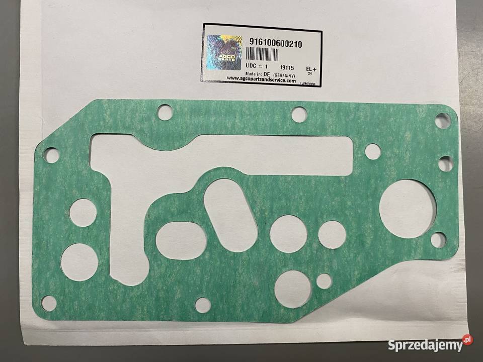 Uszczelka bloku zaworowego AGCO 916100600210