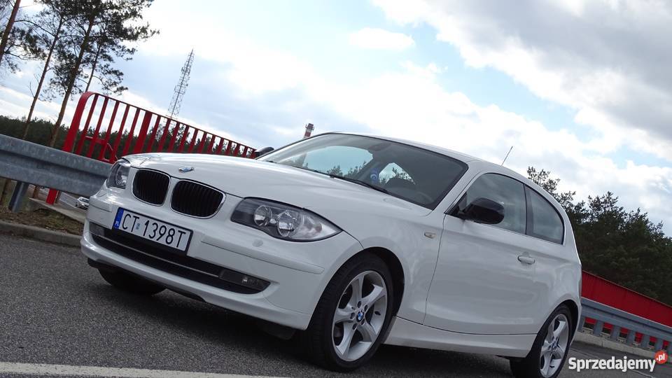 1 Śliczna Jedynka Biała E81 E87 E82 2009r 116D poduszka powietrzna Toruń