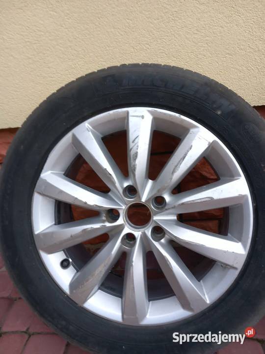 Alufelgi vw tiguan 17 na Wólka Pełkińska sprzedam