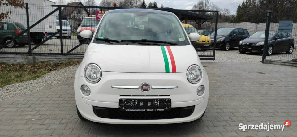 Fiat 500 Automat 114 Panoram dach I 2007 Rok produkcji 2009 Stare Budy sprzedam