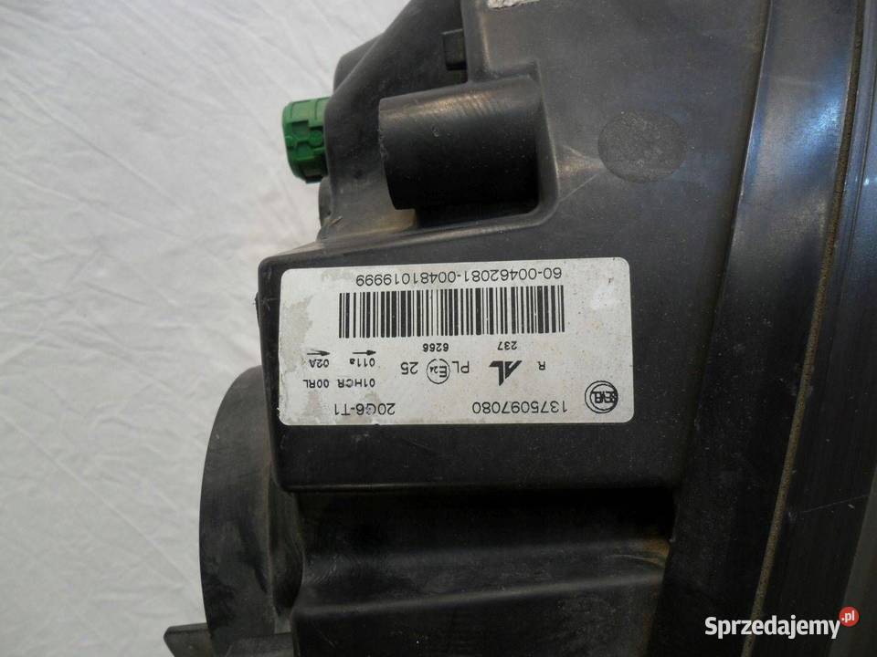 Reflektor Przód strona prawa Fiat Ducato wielkopolskie Nowy Tomyśl