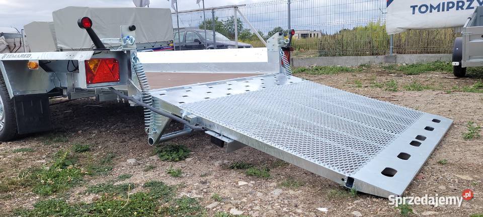 Przyczepa pod minikoparkę Laweta Temared 3500DMC Piła