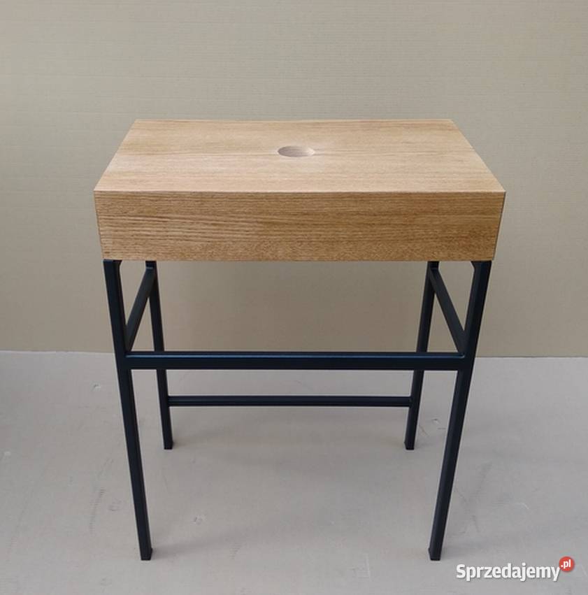 Regał szafka łazienkowa dębowa loft 80cm Radomsko