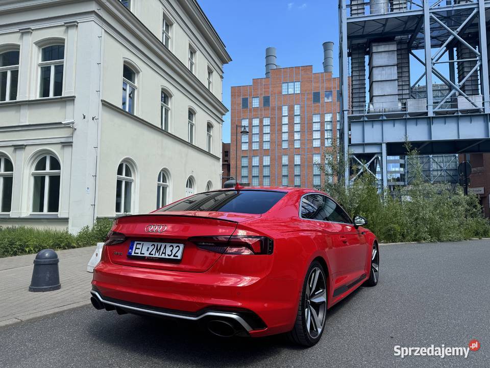 AUDI RS5 Salon Polska Bezwypadkowy FV 23 Serwis wspomaganie kierownicy Łódź