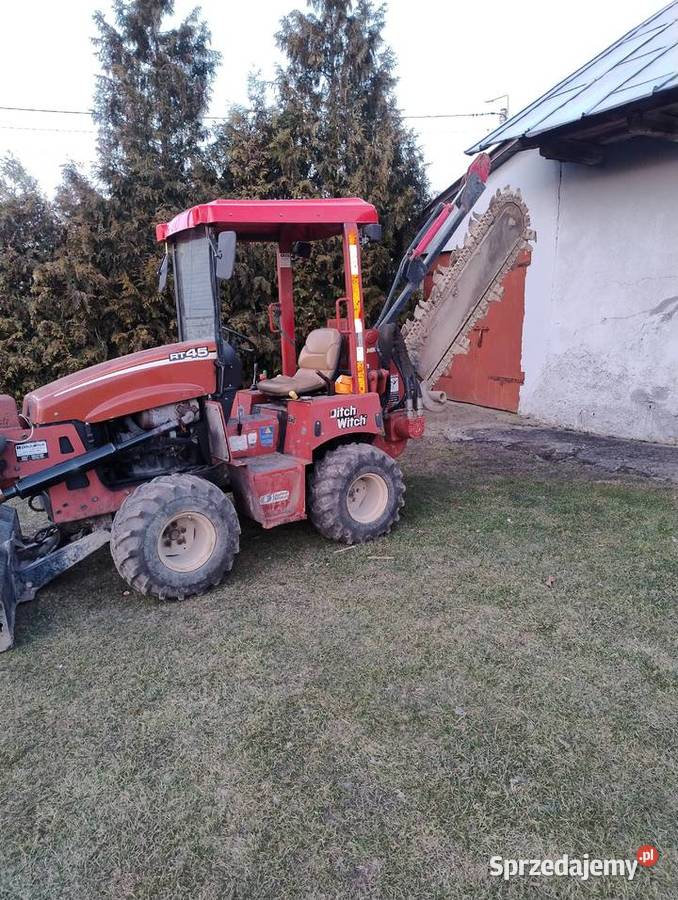 Koparka łańcuchowa liniowa Ditch witch Nawarzyce