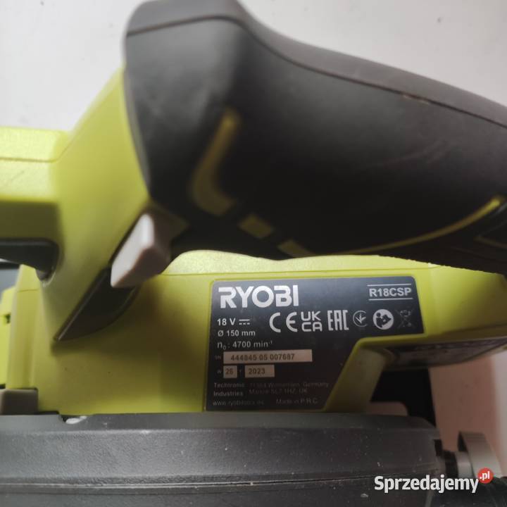 RYOBI PIŁA PILARKA TARCZOWA AKUMULATOROWA 150MM Zawiercie