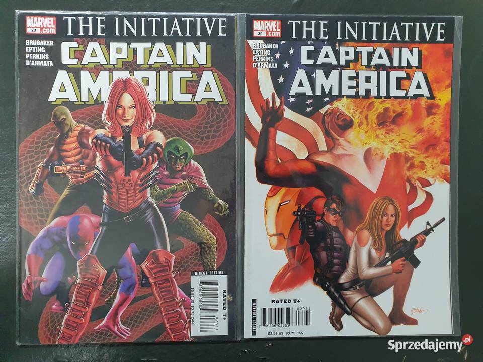 Captain America kolekcja 20 komiksów Marvel USA Gdynia