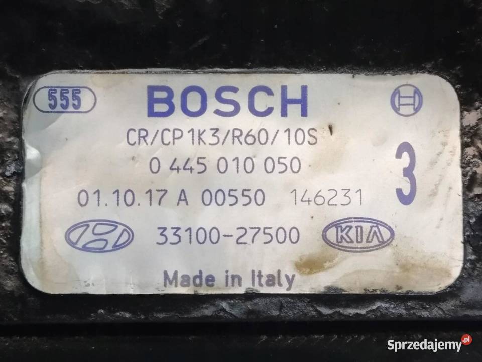 POMPA WTRYSKOWA 0445010050 15 CRDI Hyundai Pompy wtryskowe