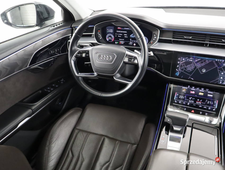 Audi A8 55 TFSI elektrycznie ustawiane fotele Bielany Wrocławskie