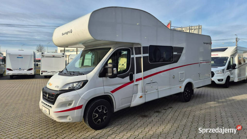 samochody kempingowe Sunlight A70 Rodzinna mazowieckie Janki