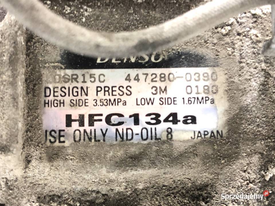 SPRĘŻARKA KLIMATYZACJI HONDA ACCORD VIII