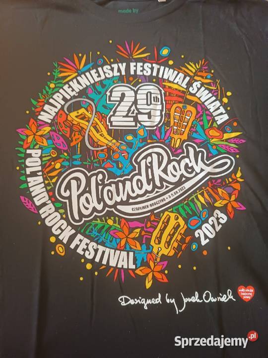 Kolekcjonerska WOŚP WOODSTOCK 29 KOSDULKA UNISEX Bydgoszcz