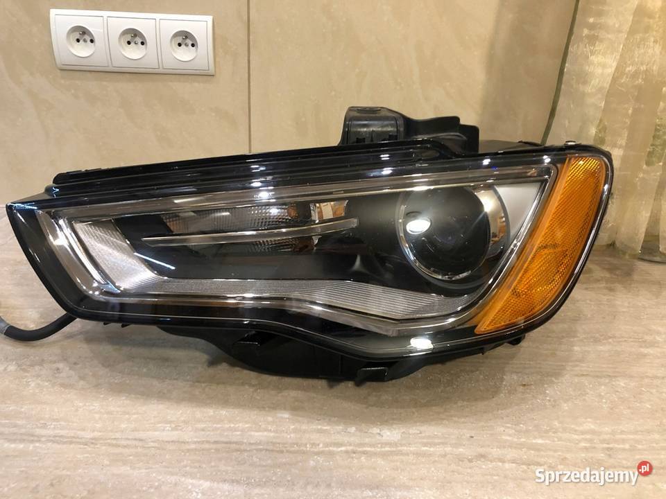 Zderzak przód Audi a3 8v sedan Usa lampa prawa zderzaki Grajewo
