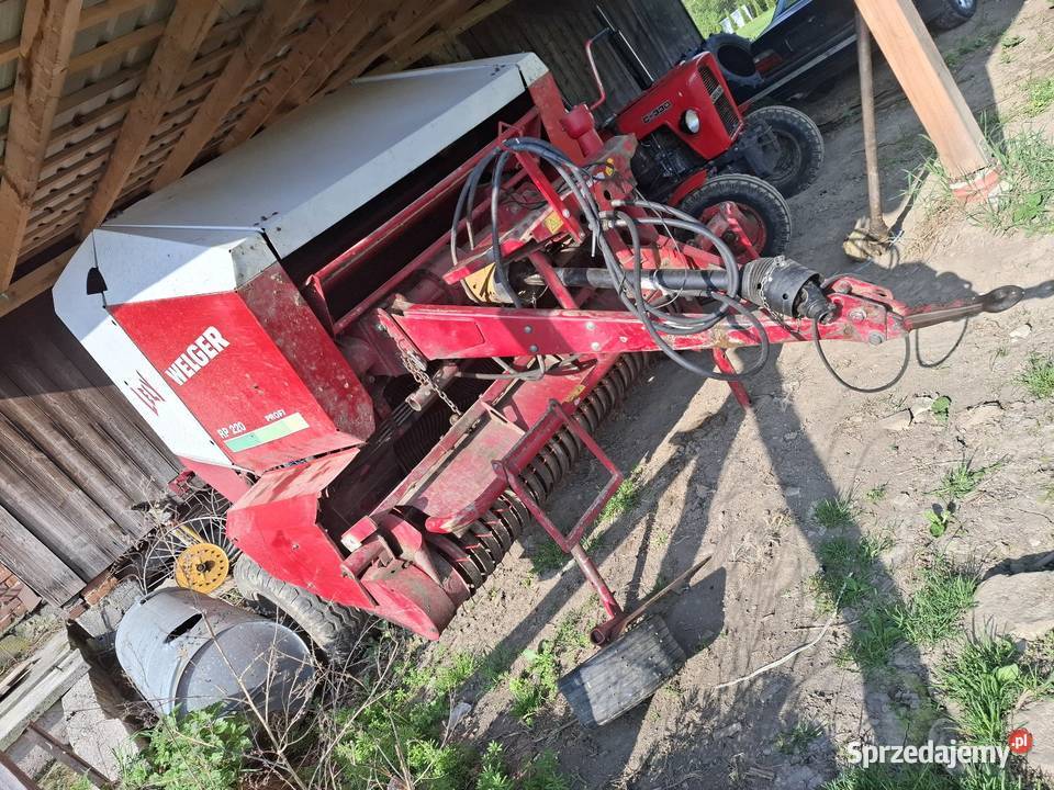 Welger rp220 profi pelne wyposażenie prasa Gródek