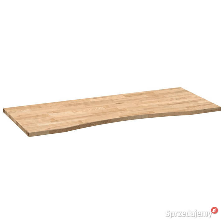 Blat biurka surowe 120x50x25 lite drewno dębowe Blaty mazowieckie sprzedam
