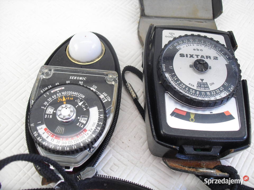 ŚWIATŁOMIERZE GOSSEN niemieckie Bielawa