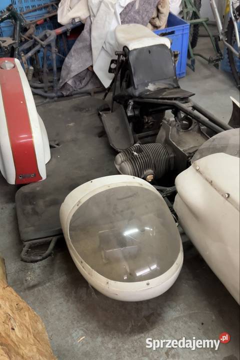 BMW R90 RS54 Classic Sidecar URS Racing kneeler Brańsk