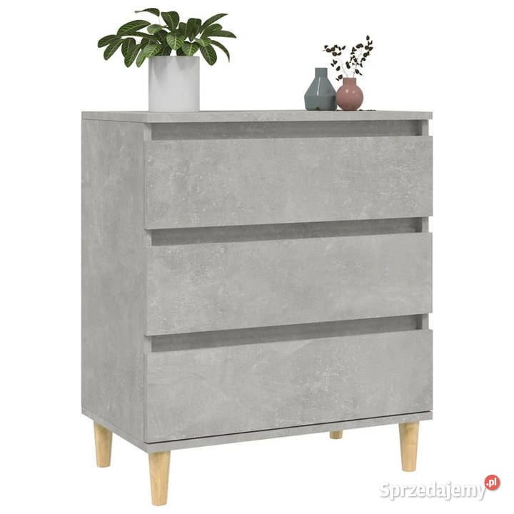 Komoda szarość betonu 60x35x70 materiał Warszawa