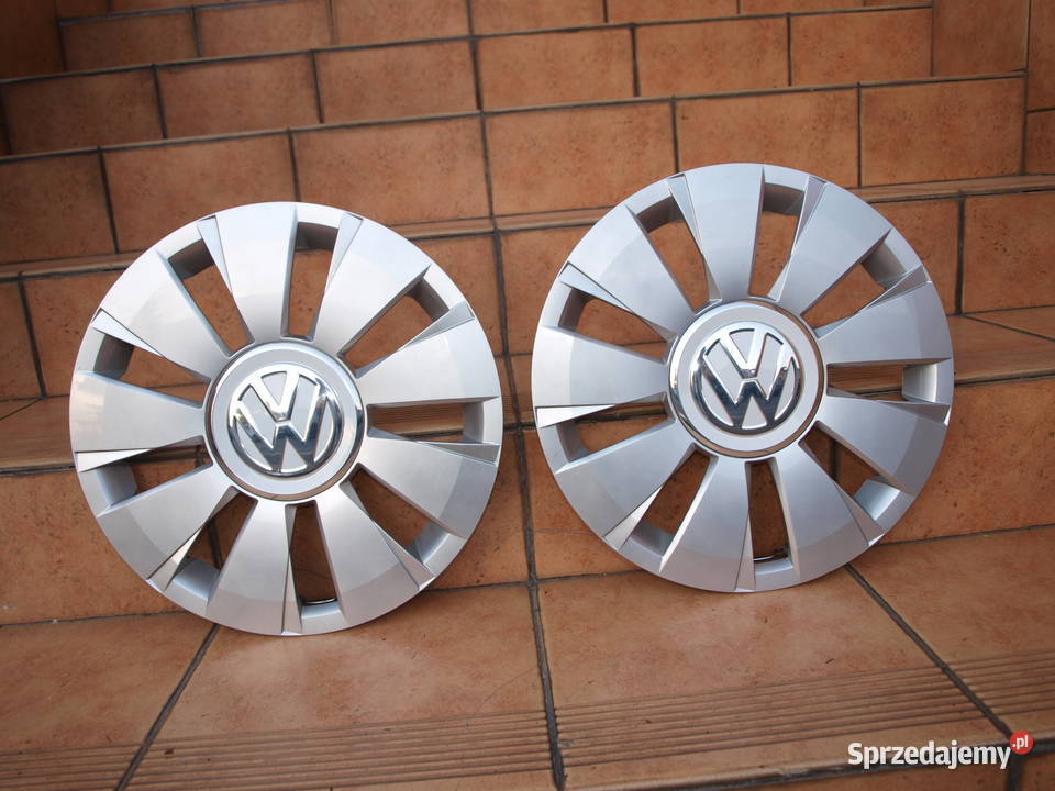 VW kołpaki 14 oryginalne chrom komplet 4 sztuki Kalisz