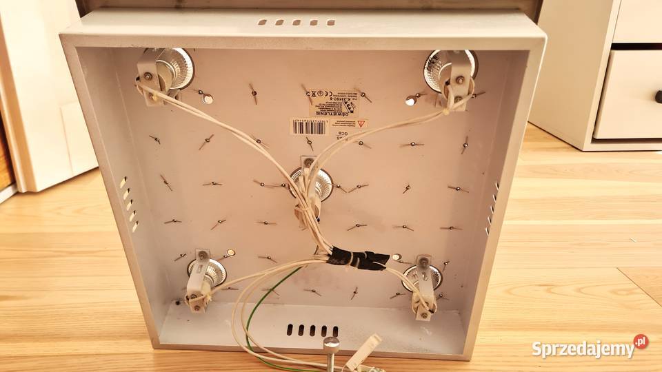 Lampa glamour zwis kryształowy szklany Białystok
