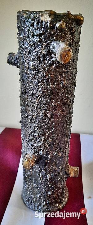 Wazon sękacz z brązu 21 Antyki Ostrów Wielkopolski sprzedam