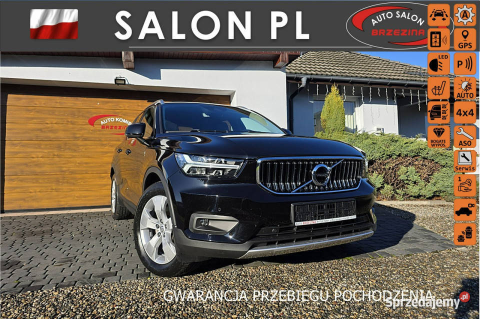 Volvo XC 40 serwis ASO automat 4x4 hak 4/5 sprzedam