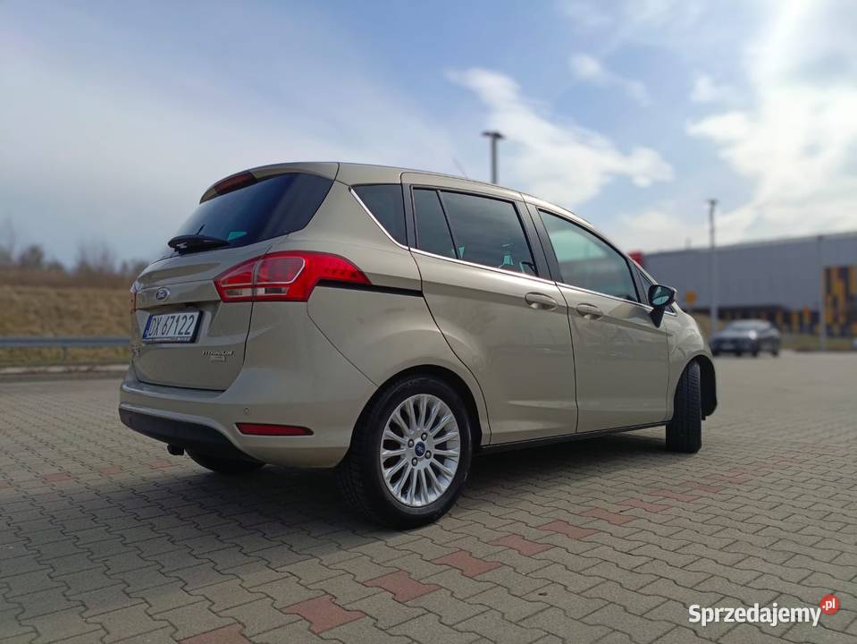 Ford B 10 2012 10 ecoboost benzyna Titanium nieuszkodzony B-MAX Kraków