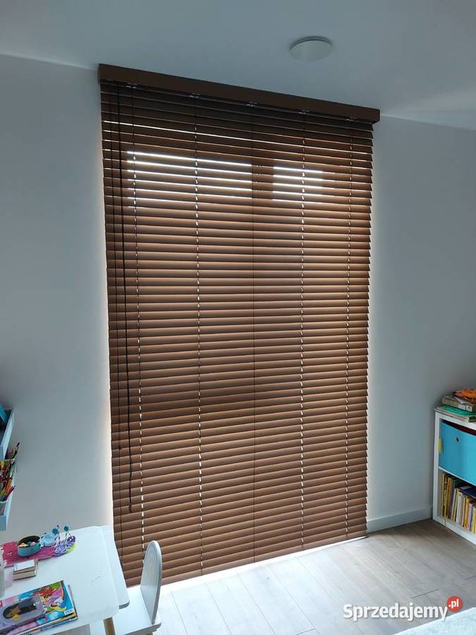 Żaluzje drewniane 50 mm na wymiar pomiar i mazowieckie Warszawa