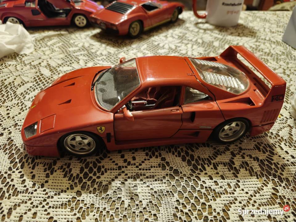 Model Ferrari F40 118 Bburago Legnica