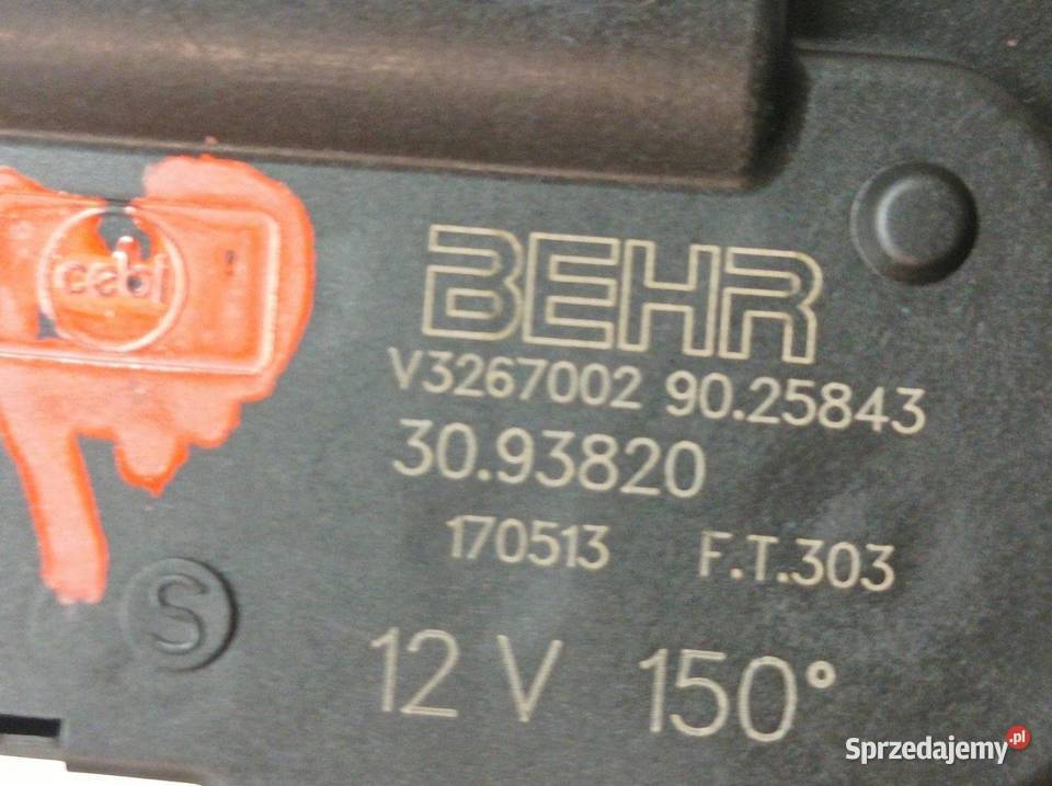 SILNICZEK NAGRZEWNICY 3093820 Seat Ibiza IV 2008