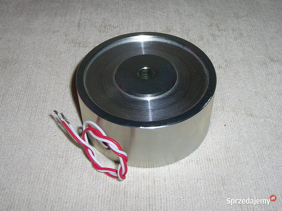 Elektromagnes trzymający 24V 10W siła 1450N