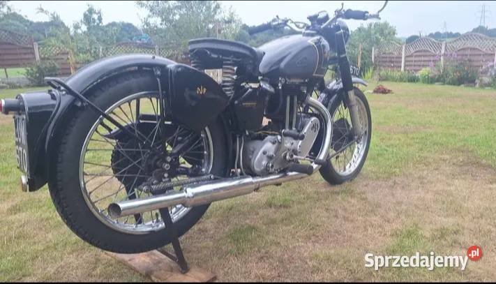 AJS 500 Rok produkcji 1948 Zgorzelec