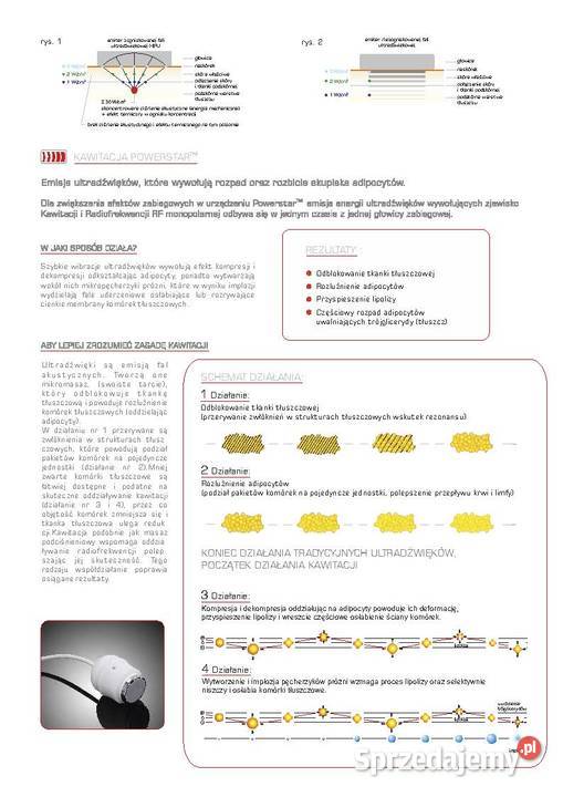 Powerstar endermologia z RF HIFU kawitacja RF Prudnik