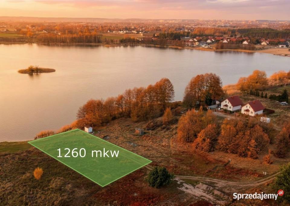 Działka PIERWSZA LINIA BRZEGOWA Karnin